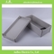 380x190x130mm Plastic waterproof electrical floor box with mounting plate supplier